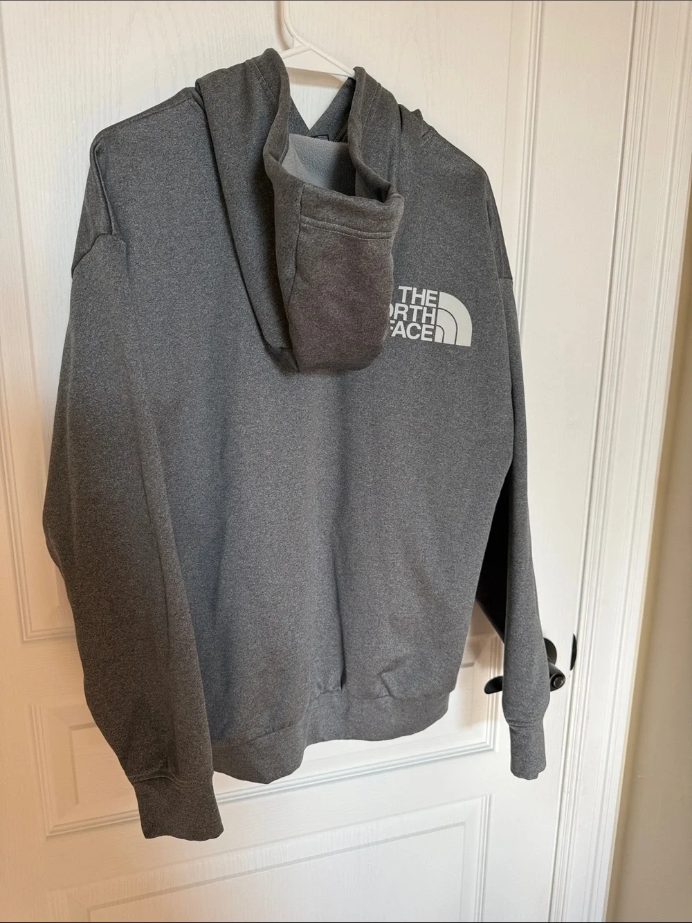 The North Face Men's Heather Gray Pullover Hoodie